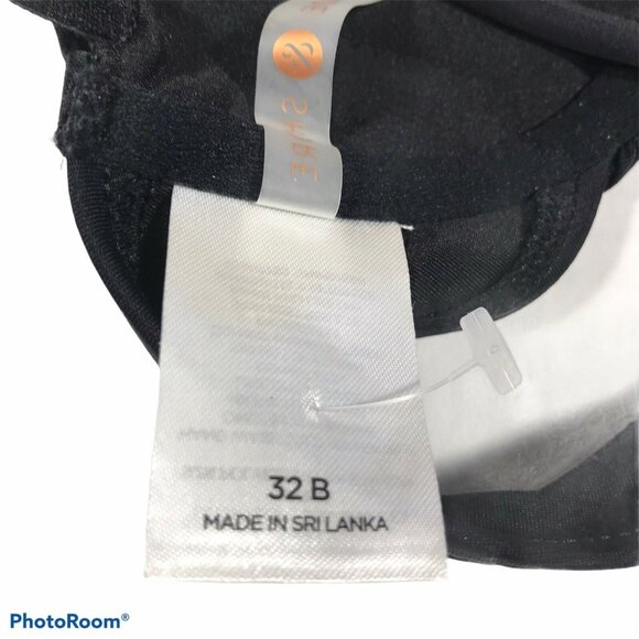 Shade And Shore Womens Size 32B Swim Top Adjustable Straps Black New Without Tag - Picture 3 of 10
